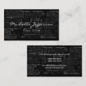 Bridge Wall Script Berufliche Visitenkarte (Vorne/Hinten)