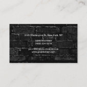 Bridge Wall Script Berufliche Visitenkarte (Rückseite)