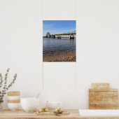 Bridge Waterscape Foto Poster (Küche)