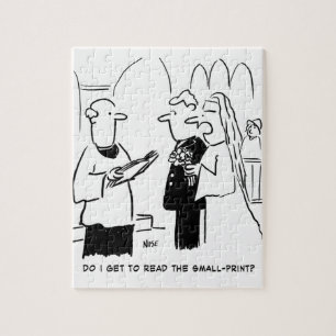 Bridge Will Karo Small Print Cartoon Puzzle