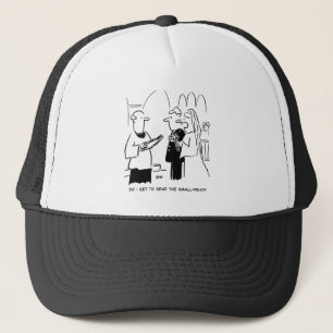 Bridge Will Karo Small Print Cartoon Truckerkappe