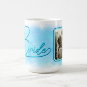 Bridge Wording Foto Template Paint Splotch Kaffeetasse (Mittel)