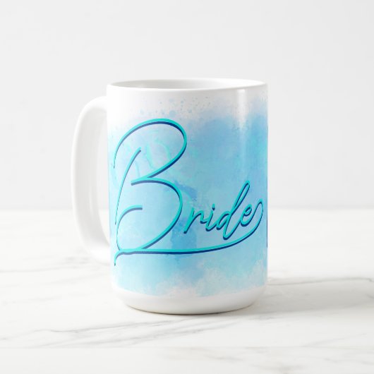 Bridge Wording Foto Template Paint Splotch Kaffeetasse (Vorderseite Links)