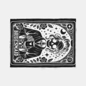 Bridgeaid Tarot Card Bridge Coven Gothic Bachelore Fleecedecke (Vorderseite (Horizontal))