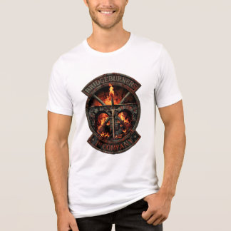 Bridgeburners Emblem - Malazan 1st Company Militar Tri-Blend Shirt