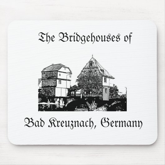Bridgehouses Mausunterlage Mousepad (Vorne)