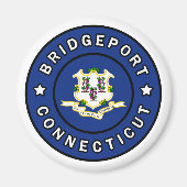 Bridgeport Connecticut Magnet (Vorne)