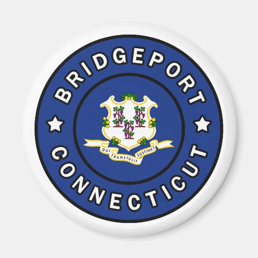 Bridgeport Connecticut Magnet (Vorne)