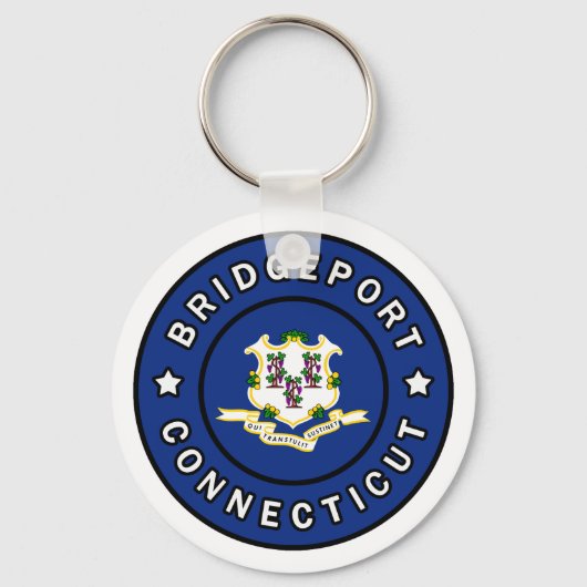 Bridgeport Connecticut Schlüsselanhänger (Vorderseite)