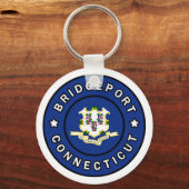 Bridgeport Connecticut Schlüsselanhänger (Vorderseite)