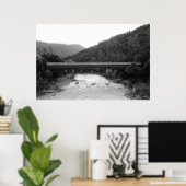 Bridgeport Covered Brücke Poster (Heimbüro)