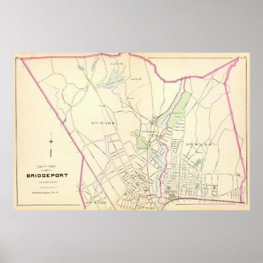 Bridgeport, nördlich poster (Vorne)