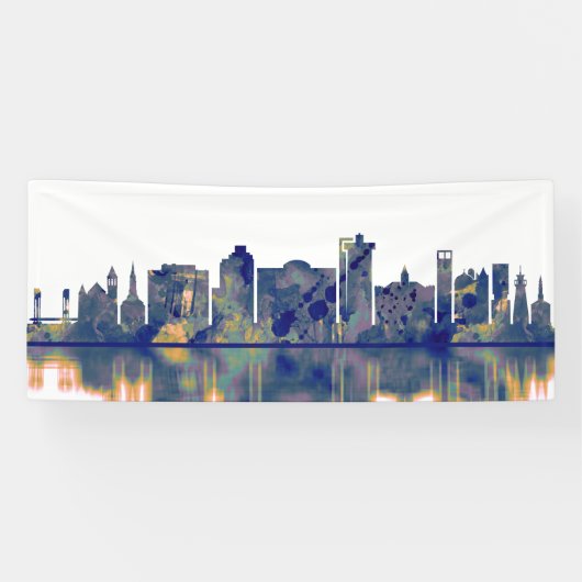 Bridgeport Skyline Banner (Horizontal)