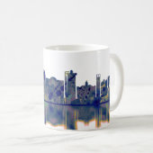 Bridgeport Skyline Kaffeetasse (VorderseiteRechts)