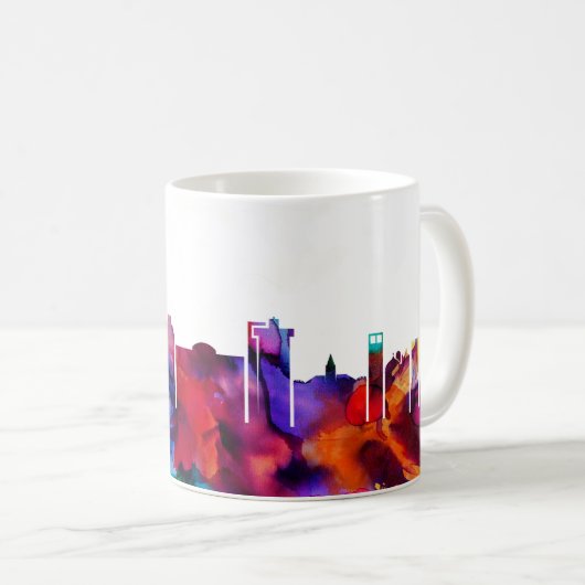 Bridgeport Skyline Kaffeetasse (VorderseiteRechts)