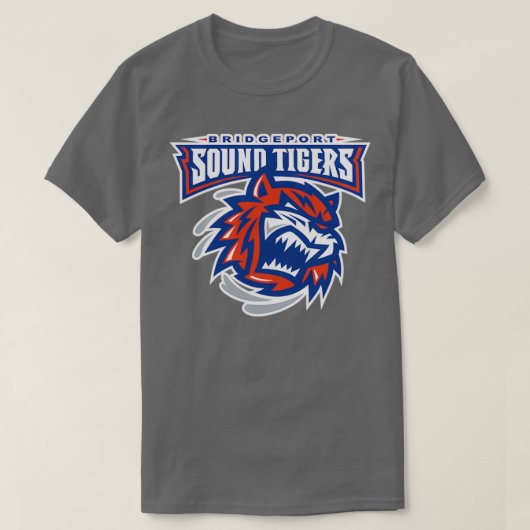 Bridgeport Sound Tigers 2 T-Shirt (Design vorne)