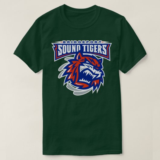 Bridgeport Sound Tigers T-Shirt (Design vorne)
