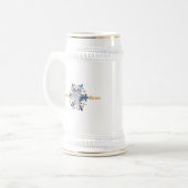 Bridger Bowl Beer Stien Bierglas (Vorderseite Links)