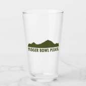 Bridger Bowl Bitte Glas (Vorderseite)
