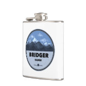Bridger Range Montana Camping Flachmann (Links)