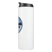 Bridger Range Montana Camping Thermosbecher (Nach rechts gedreht)