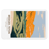 Bridger Teton National Forest Sheep Mountain Magnet (Horizontal)