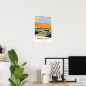 Bridger Teton National Forest Sheep Mountain Poster (Heimbüro)