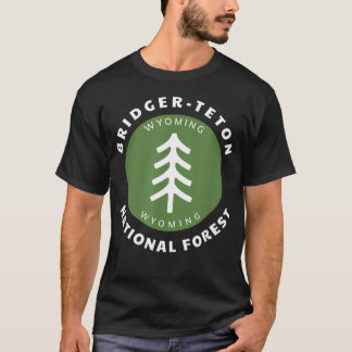 Bridger-Teton National Forest Wyoming Wy Urlaub T-Shirt