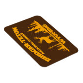 Bridger-Teton-Nationalwald Magnet (Rechte Seite)