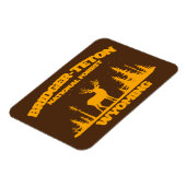 Bridger-Teton-Nationalwald Magnet (Linke Seite)