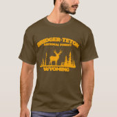 Bridger-Teton-Nationalwald T-Shirt (Vorderseite)