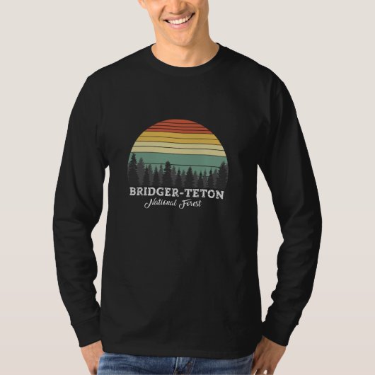 BRIDGER-TETON WYOMING T-Shirt (Vorderseite)