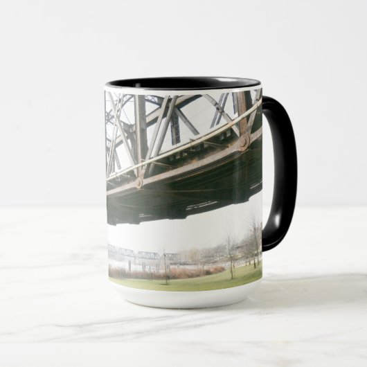 Bridger über Scioto River Tasse (VorderseiteRechts)