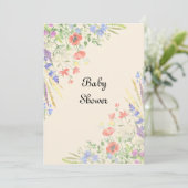 Bridgerton Baby Shower Einladung (Stehend Vorderseite)