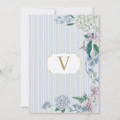 Bridgerton Birthday Invitation Einladung (Rückseite)