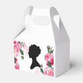 BRIDGERTON FLORAL BRAUTPARTY GESCHENKSCHACHTEL (Vorderseite)