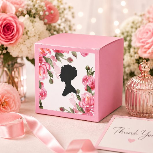 BRIDGERTON FLORAL BRAUTPARTY GESCHENKSCHACHTEL