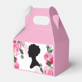 BRIDGERTON FLORAL BRAUTPARTY GESCHENKSCHACHTEL (Vorderseite)