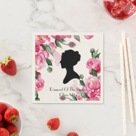 BRIDGERTON FLORAL BRAUTPARTY SERVIETTE