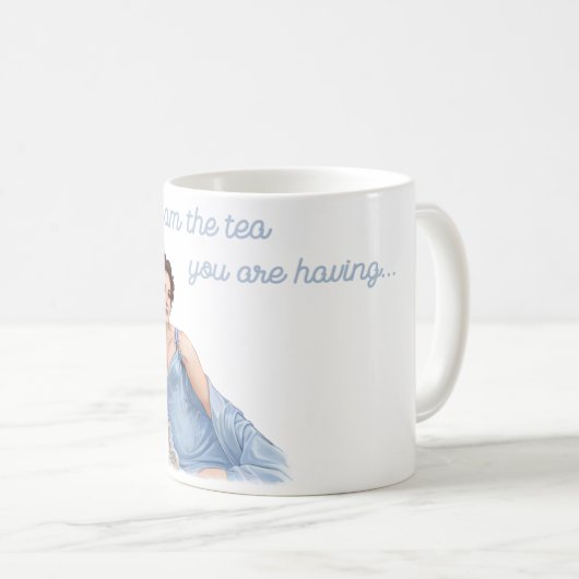 Bridgerton inspired mug kaffeetasse (VorderseiteRechts)