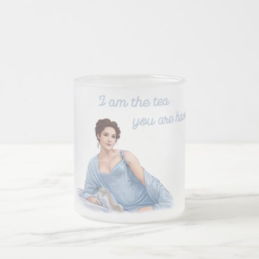 Bridgerton inspired mug mattglastasse (Mittel)