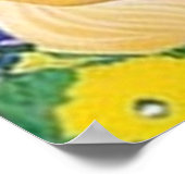 Bridgerton inspiriert Aquarellmalerei Poster (Ecke)