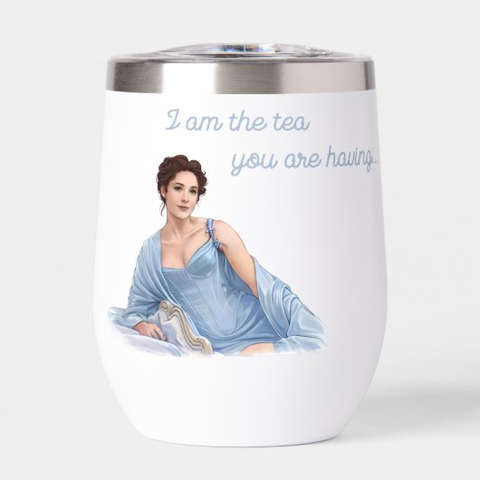 Bridgerton inspirierte Tasse (Vorderseite)