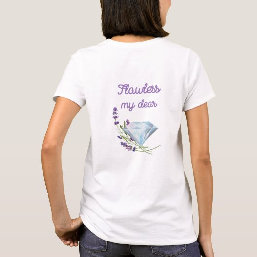 Bridgerton inspiriertes T-Shirt (Rückseite)