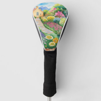 Bridgerton Netflix Aquarellbilder Floral Golf Headcover