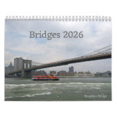 Bridges, a 12-month Photography 2026 Calendar Kalender (Titelbild)