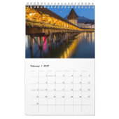 Bridges Collection Showcase Wall Kalender (Feb 2027)