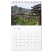 Bridges Collection Showcase Wall Kalender (Mär 2026)