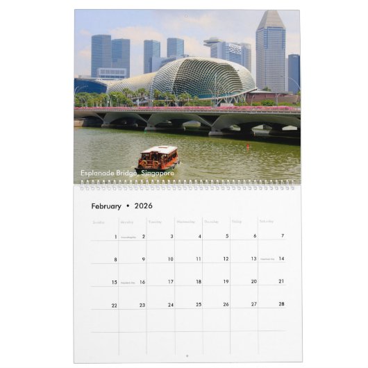 Bridges-Kalender 2026 Kalender (Feb 2026)