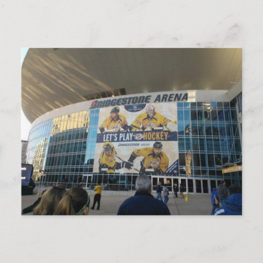 Bridgestone Arena Nashville Tennessee Postkarte (Vorderseite)
